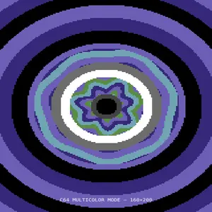 C64 Multicolor Eye