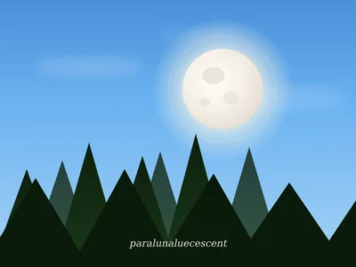 Paralunaluecescent